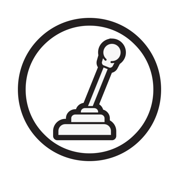 Gear stick icon